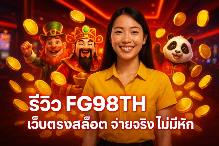 รีวิว FG98TH เว็บตรงสล็อต จ่ายจริง ไม่มีหัก