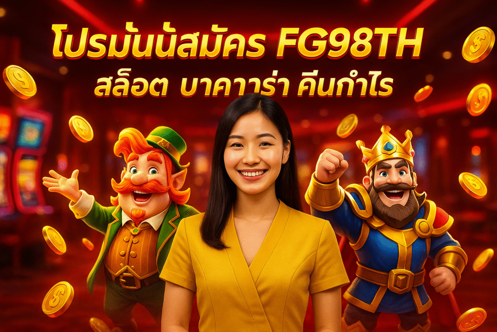 โปรโมชั่นสมัคร FG98TH — สล็อต บาคาร่า คืนกำไร