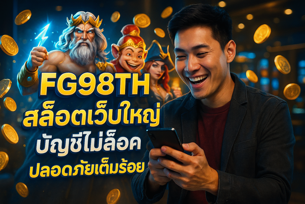 FG98TH สล็อตเว็บใหญ่ บัญชีไม่ล็อค ปลอดภัยเต็มร้อย