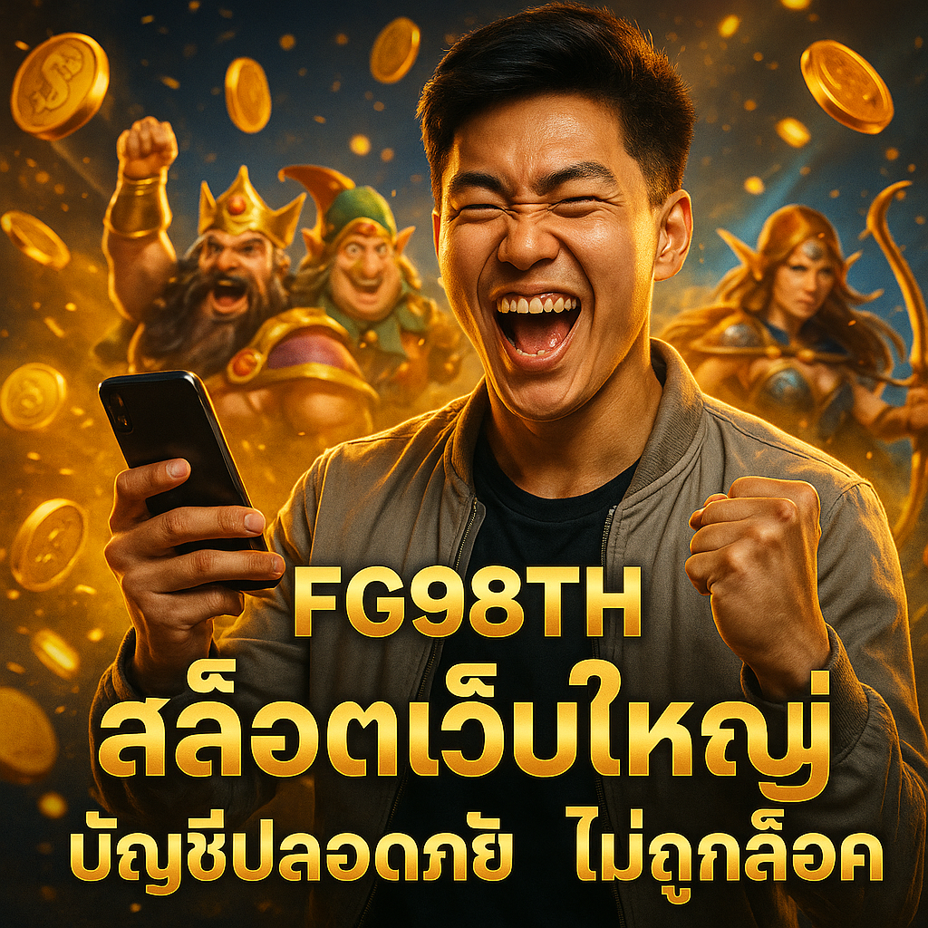 FG98TH สล็อตเว็บใหญ่ บัญชีปลอดภัย ไม่ถูกล็อค